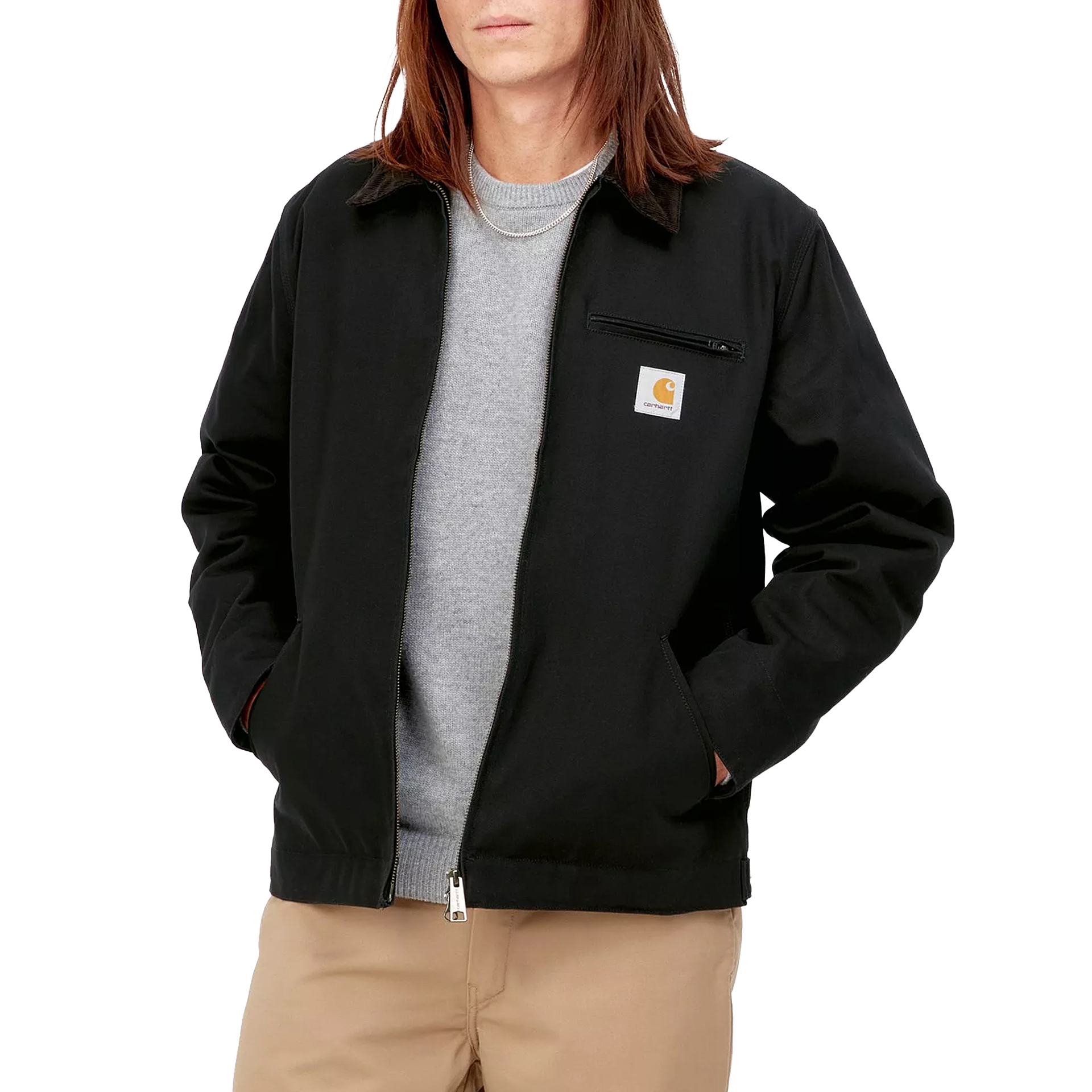 Carhartt Wip Casaco Detroit Black Black /rigid