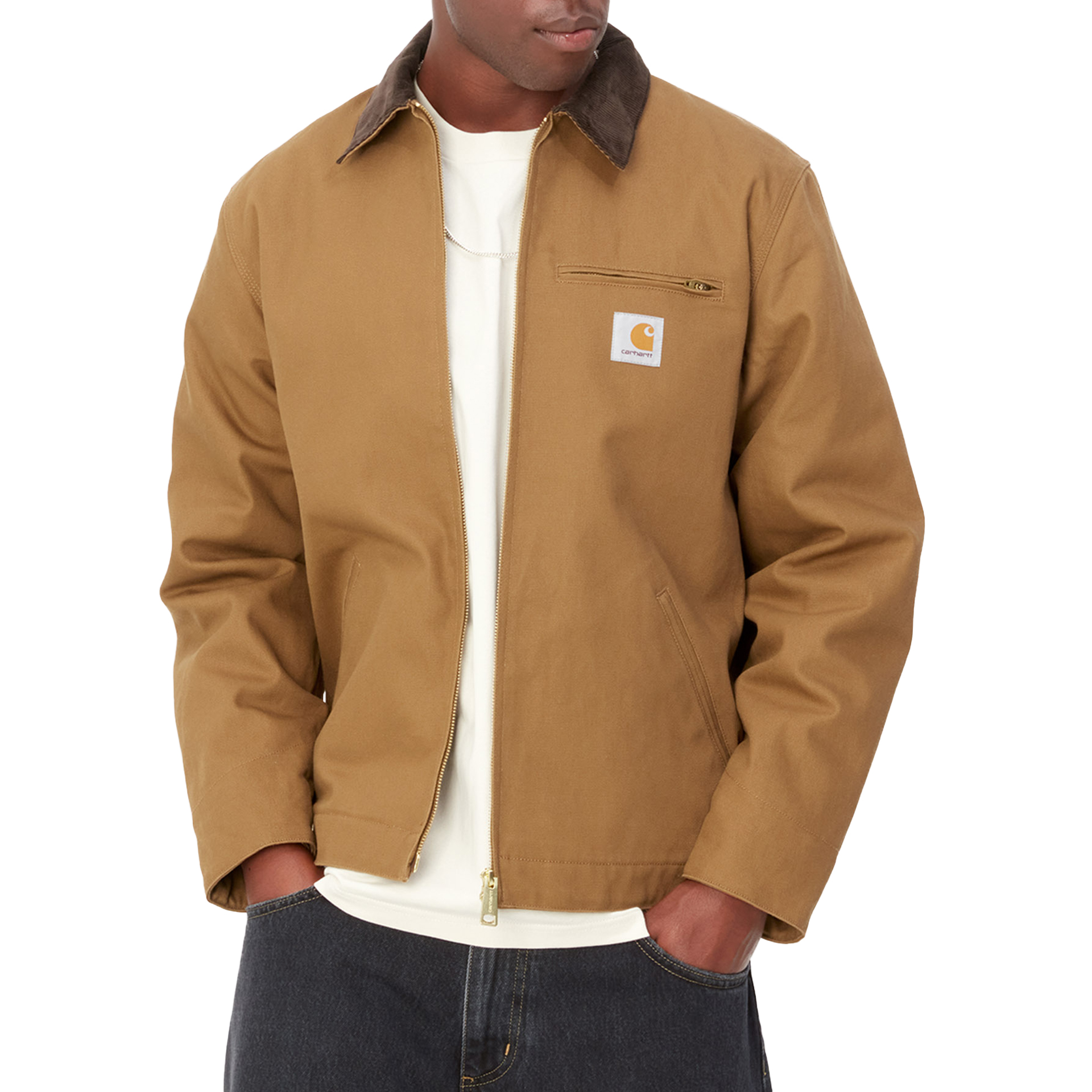 Carhartt Wip Casaco Detroit Hamilton Brown Tobacco /rigid