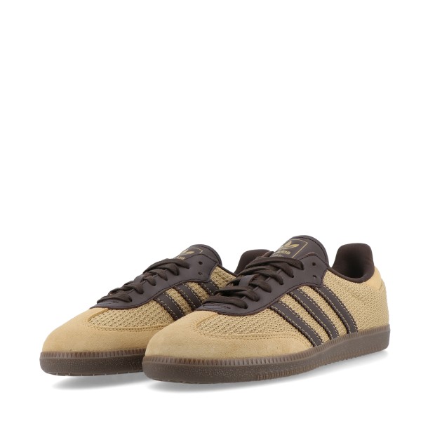 adidas Originals Samba OG Golden Beige / Dark Brown / Gum