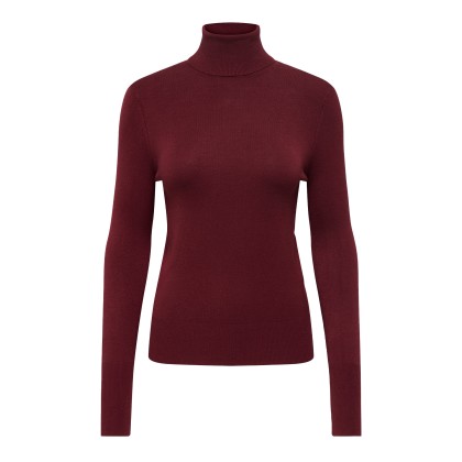 Only  Camisola Venice Life  Roll Knt  Cabernet