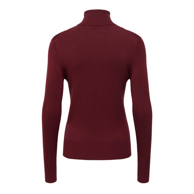 Only  Camisola Venice Life  Roll Knt  Cabernet