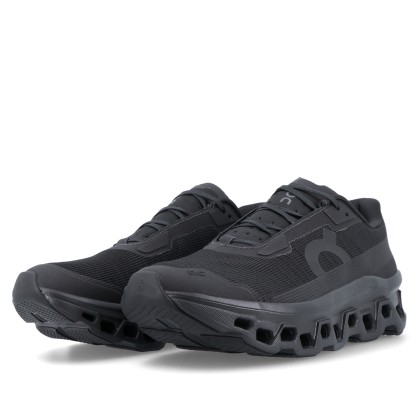 On Cloudmonster Void - Black / Black