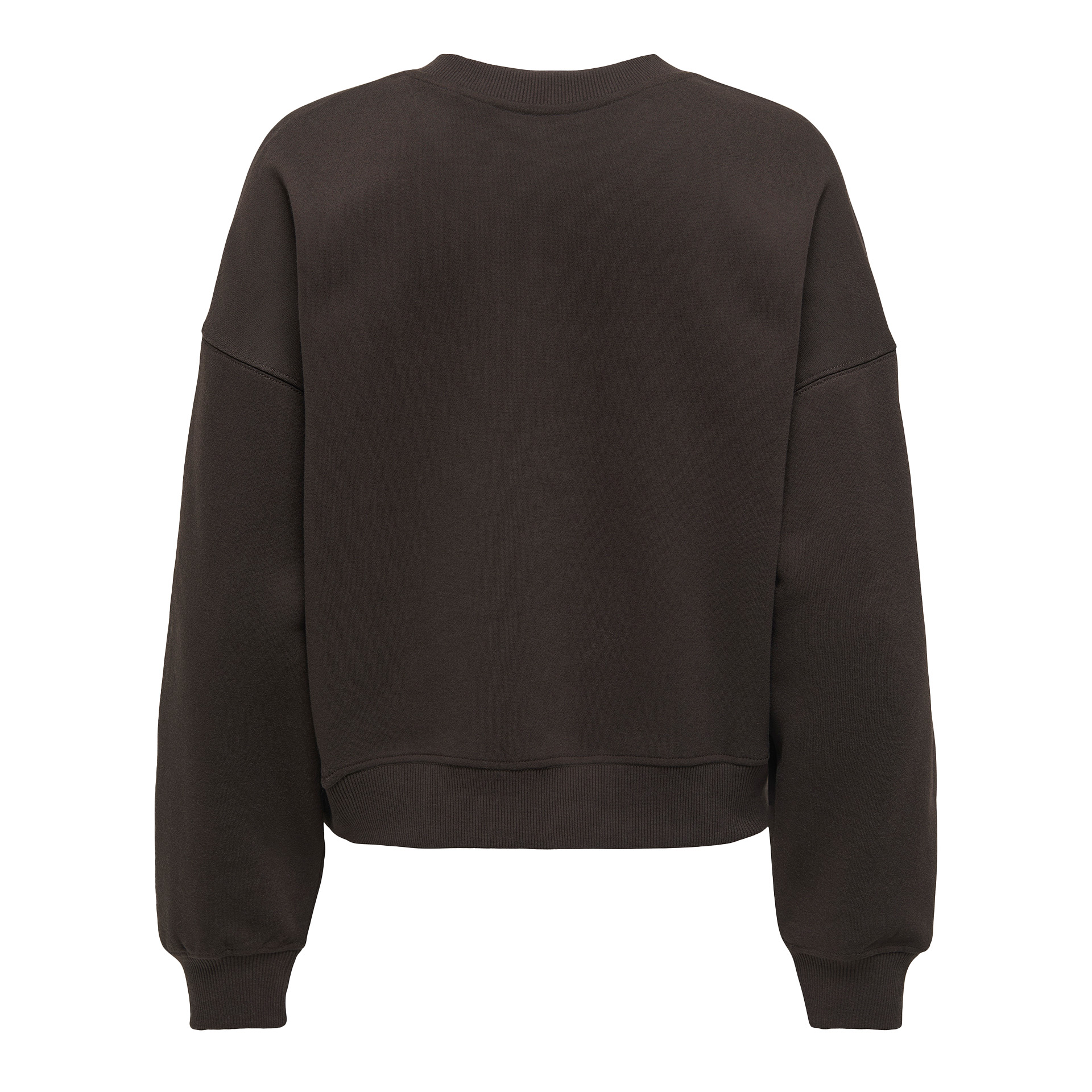 Only Camisola Best Print Crew Neck Swt Choc