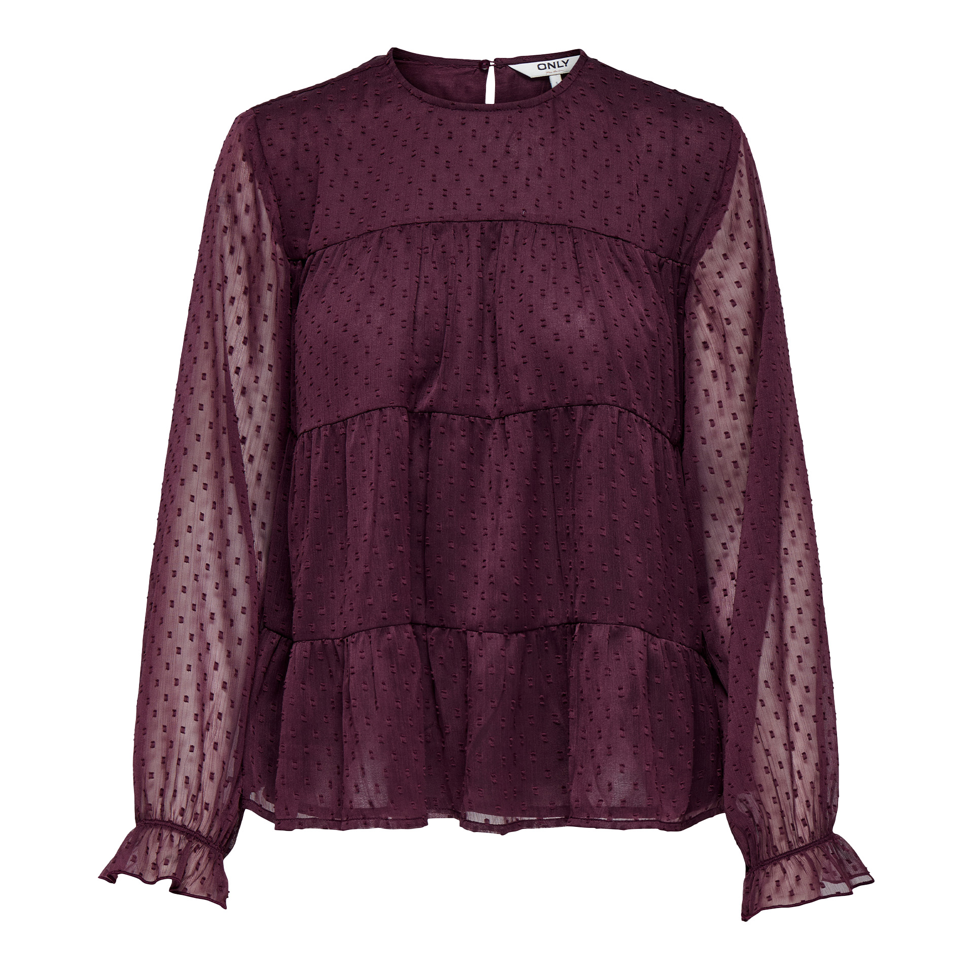 Only Camisa Eliza Life Dobby Wvn Winetasting