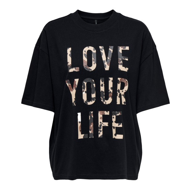 Only T-shirt Onlriri Aop Print Box Jrs Life Aop Wild Cowhide