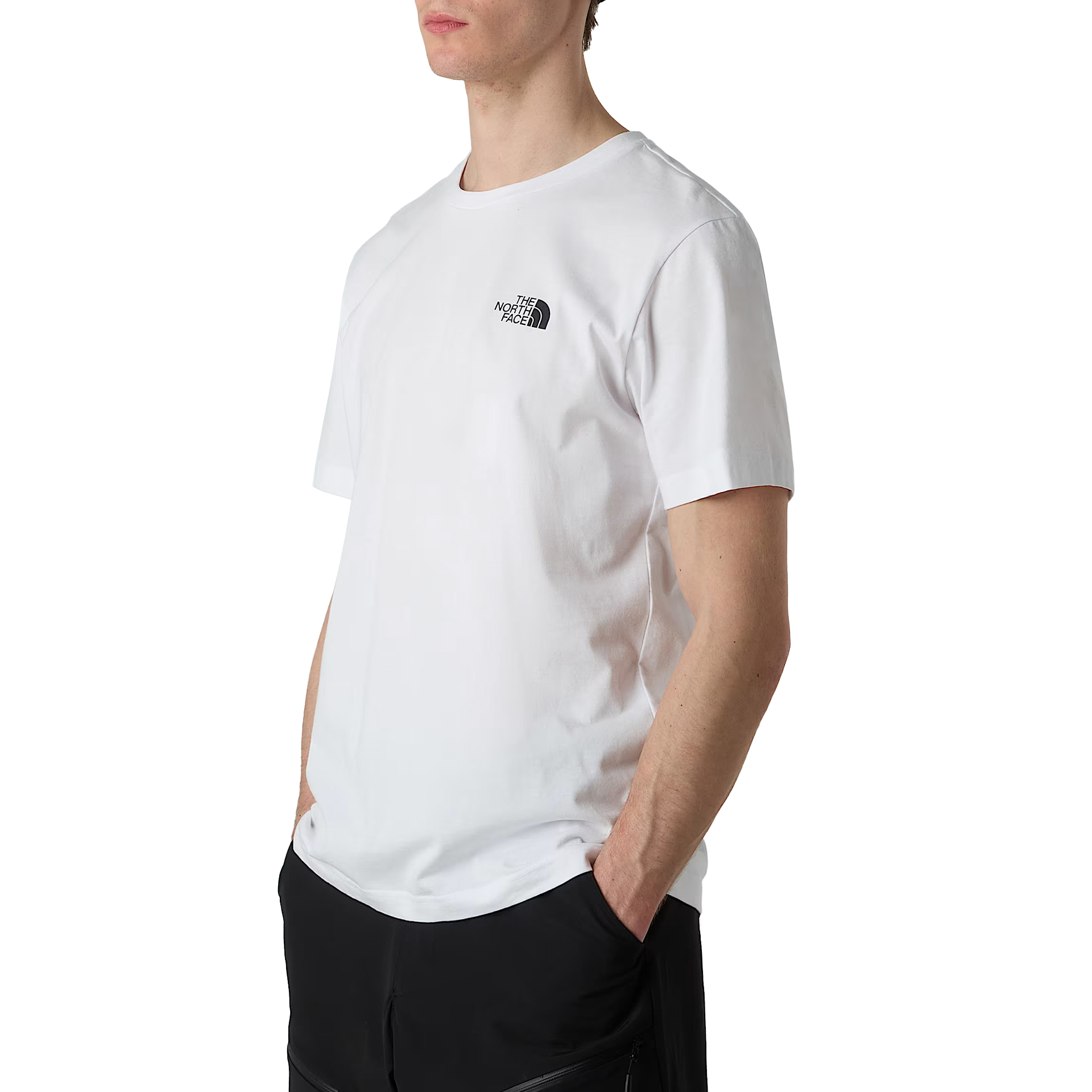 The North Face T-shirt M Vertical Logo White