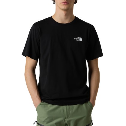 The North Face T-shirt M Vertical Logo Black