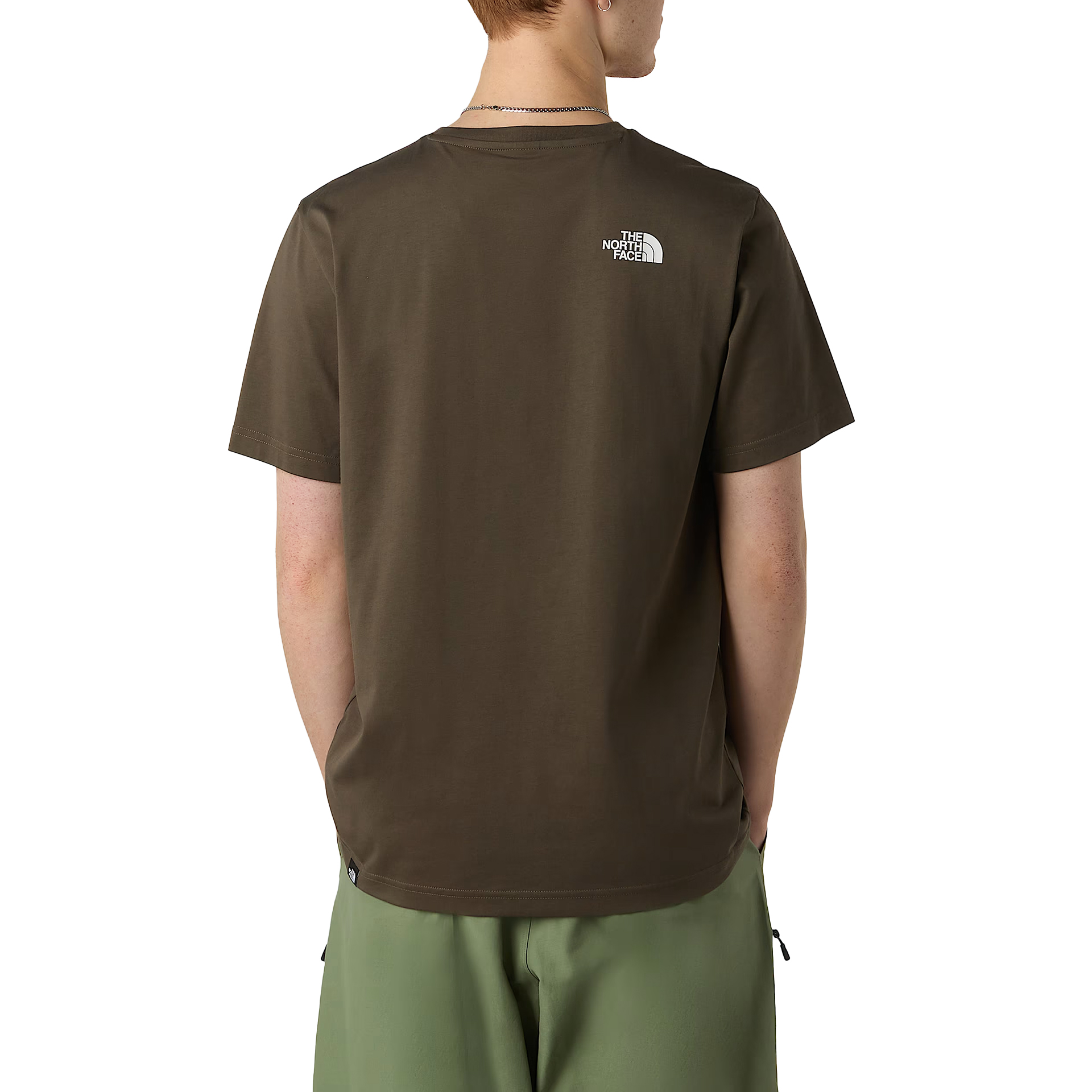 The North Face T-shirt M Simple Dome New Taupe Green