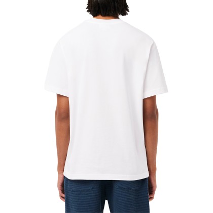 Lacoste T-shirt Th7318 White Lacoste T-shirt Th7318 White