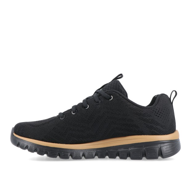 Skechers Graceful - Get Connected Black/rose Gold