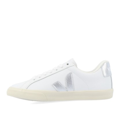 Veja Esplar Logo Extra-white Silver