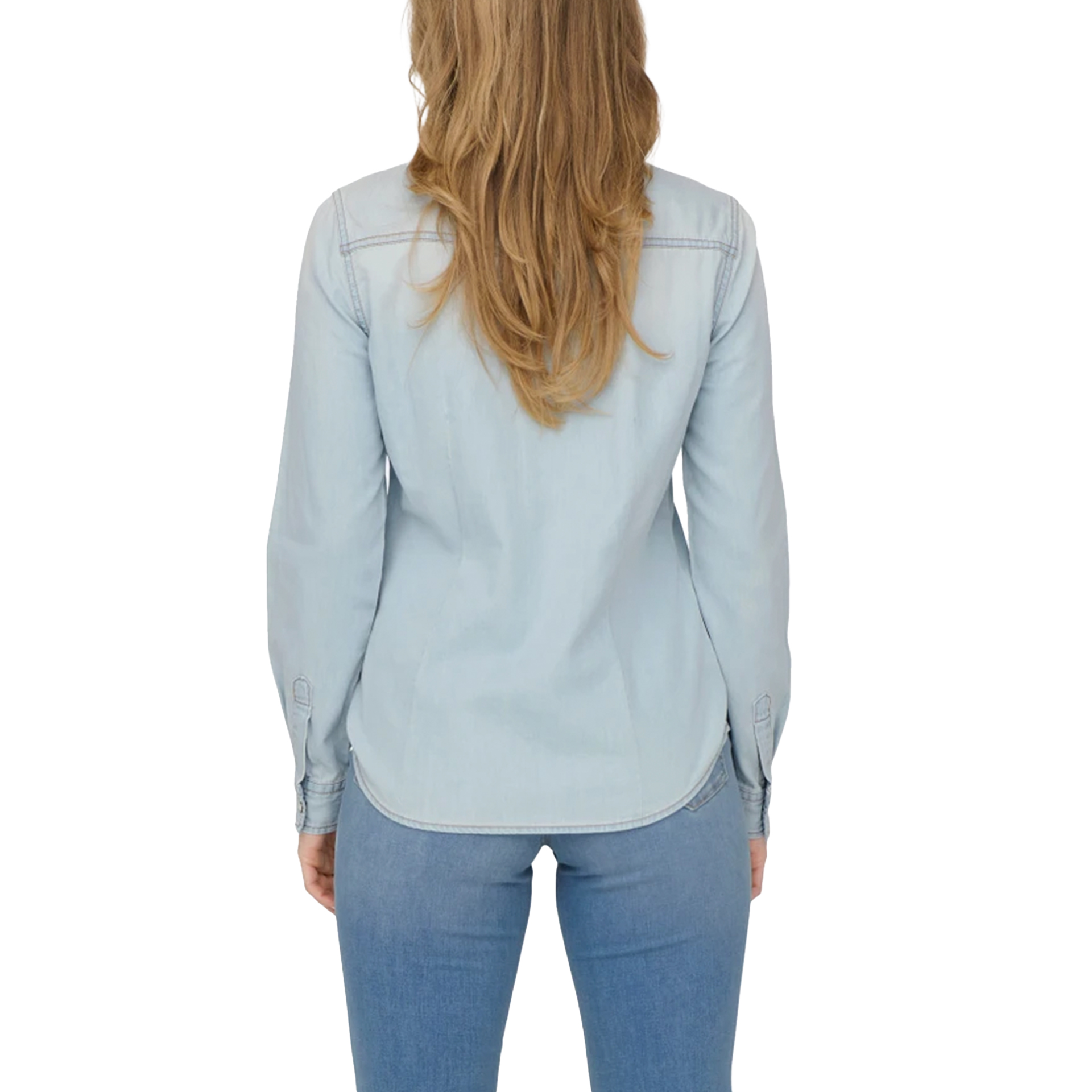 Only Onlalexa L/s Dnm Shirt Ana Noos