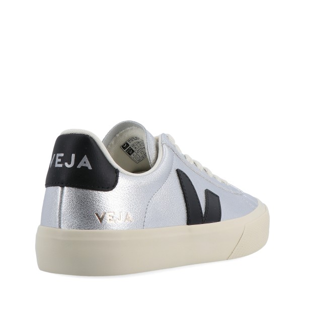 Veja Campo Silver Black