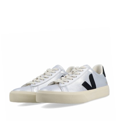 Veja Campo Silver Black