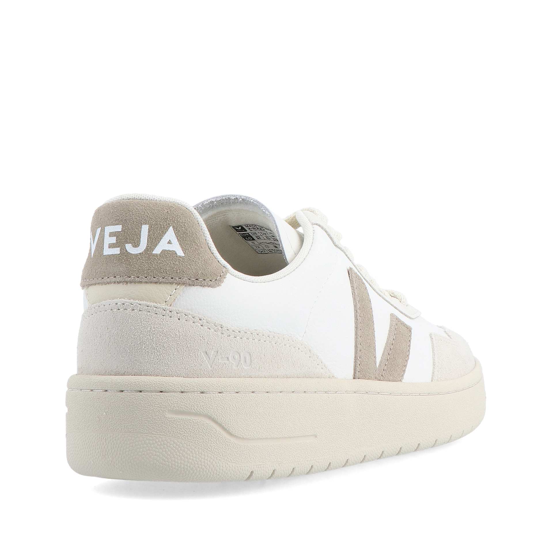 Veja V-90 O.t. Leather White Taupe