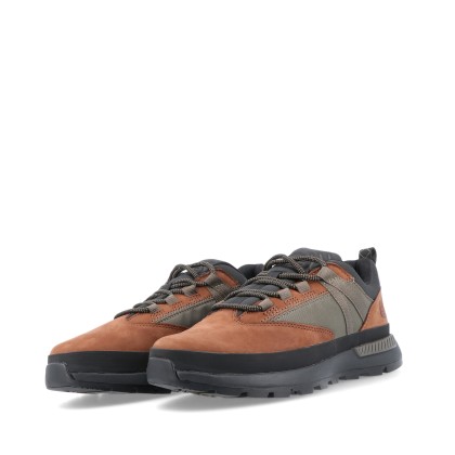 Timberland Euro Trekker Low Lace Up Sneaker Md Brown Nubuck W Green Timberland Euro Trekker Low Lace Up Sneaker Md Brown Nubuck W Green