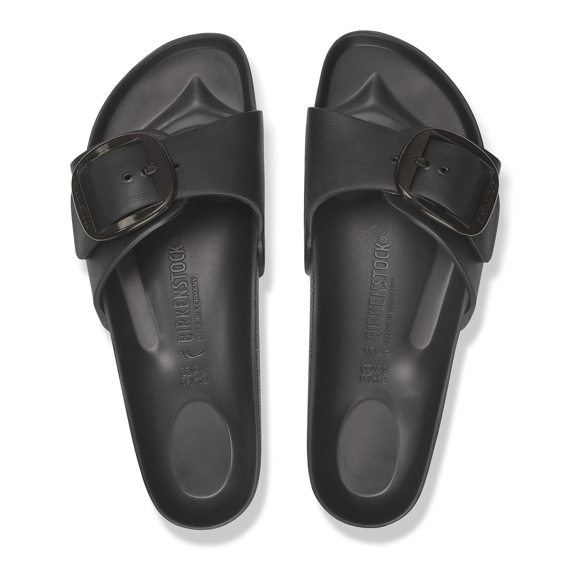 Birkenstock Madrid Big Buckle Narrow Fit Eva Black