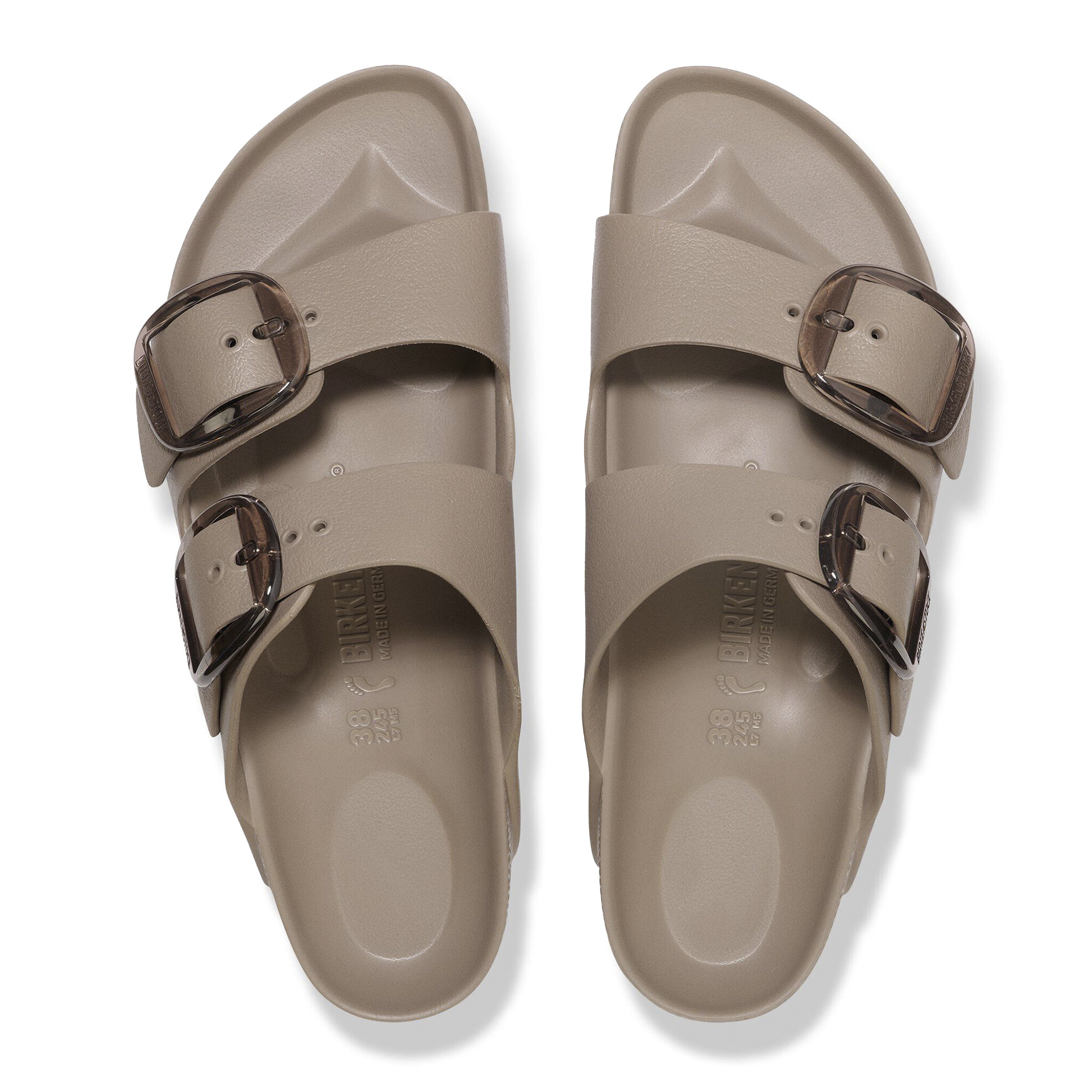 Birkenstock Arizona Big Buckle Narrow Fit Eva Gray Taupe