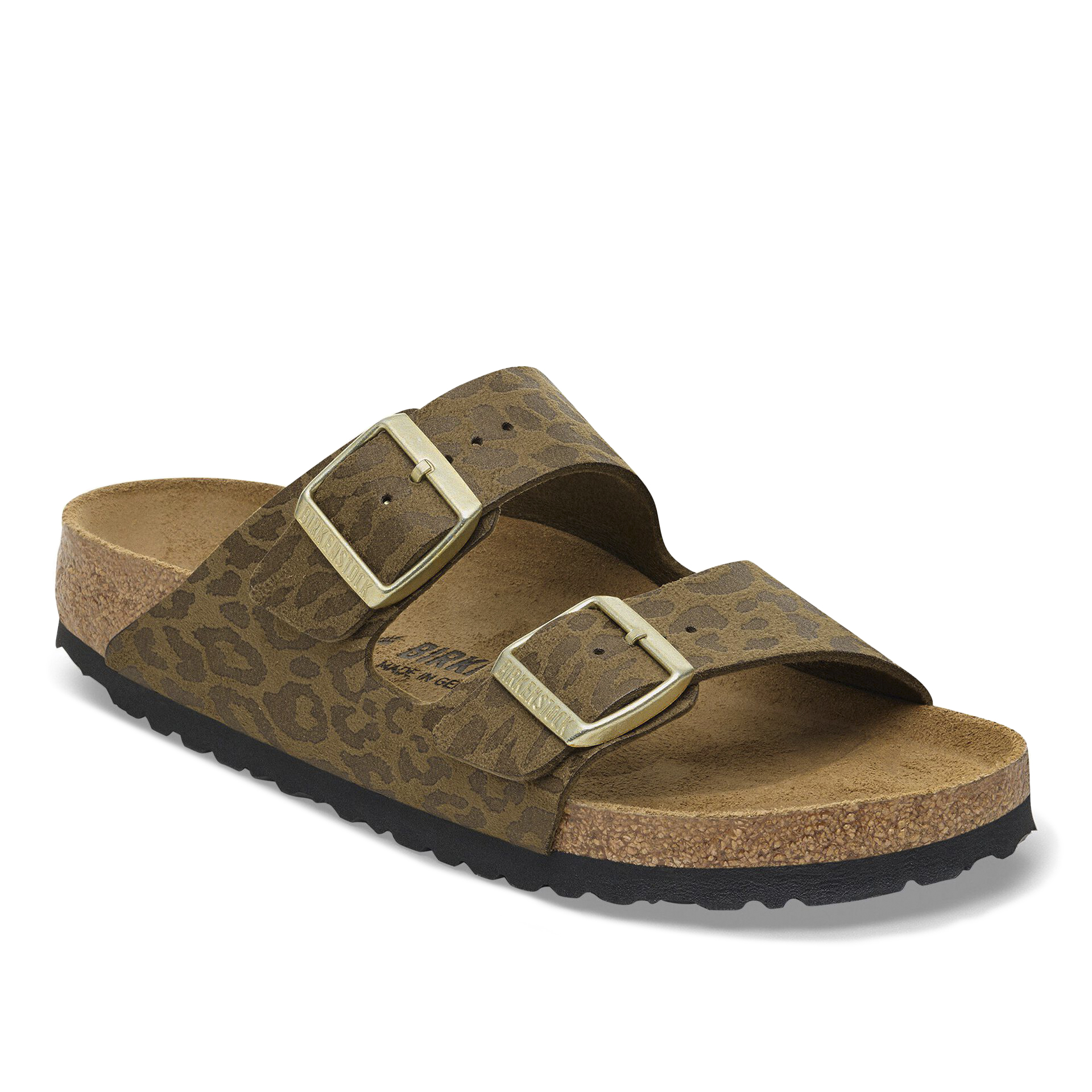 Birkenstock Arizona Bs Synthetik Narrow Fit Syn Leo Khaki