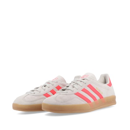 adidas Originals Gazelle Indoor Beige / Lucid Red / Cloud White