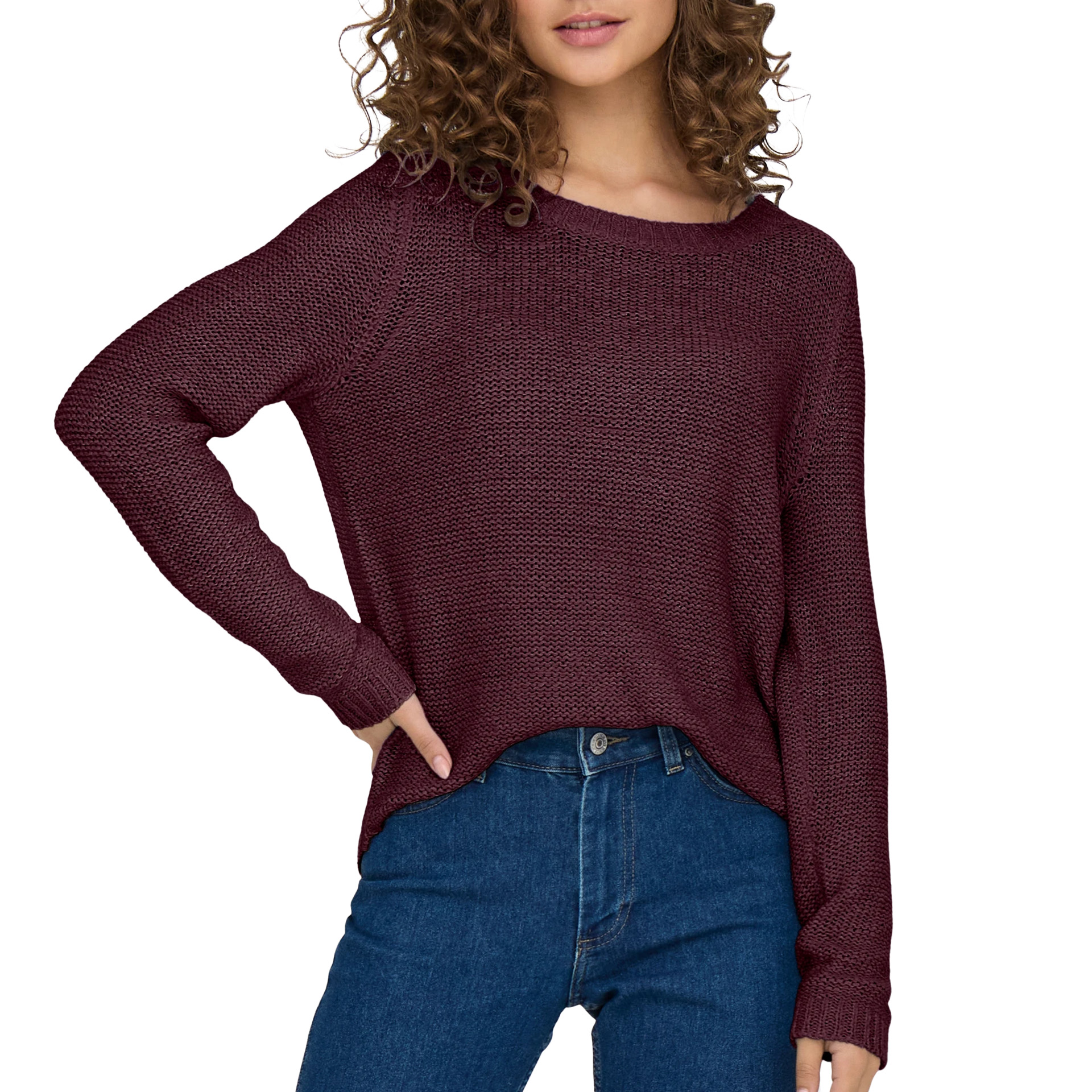 Only  Camisola Geena Xo  Knt  Cabernet