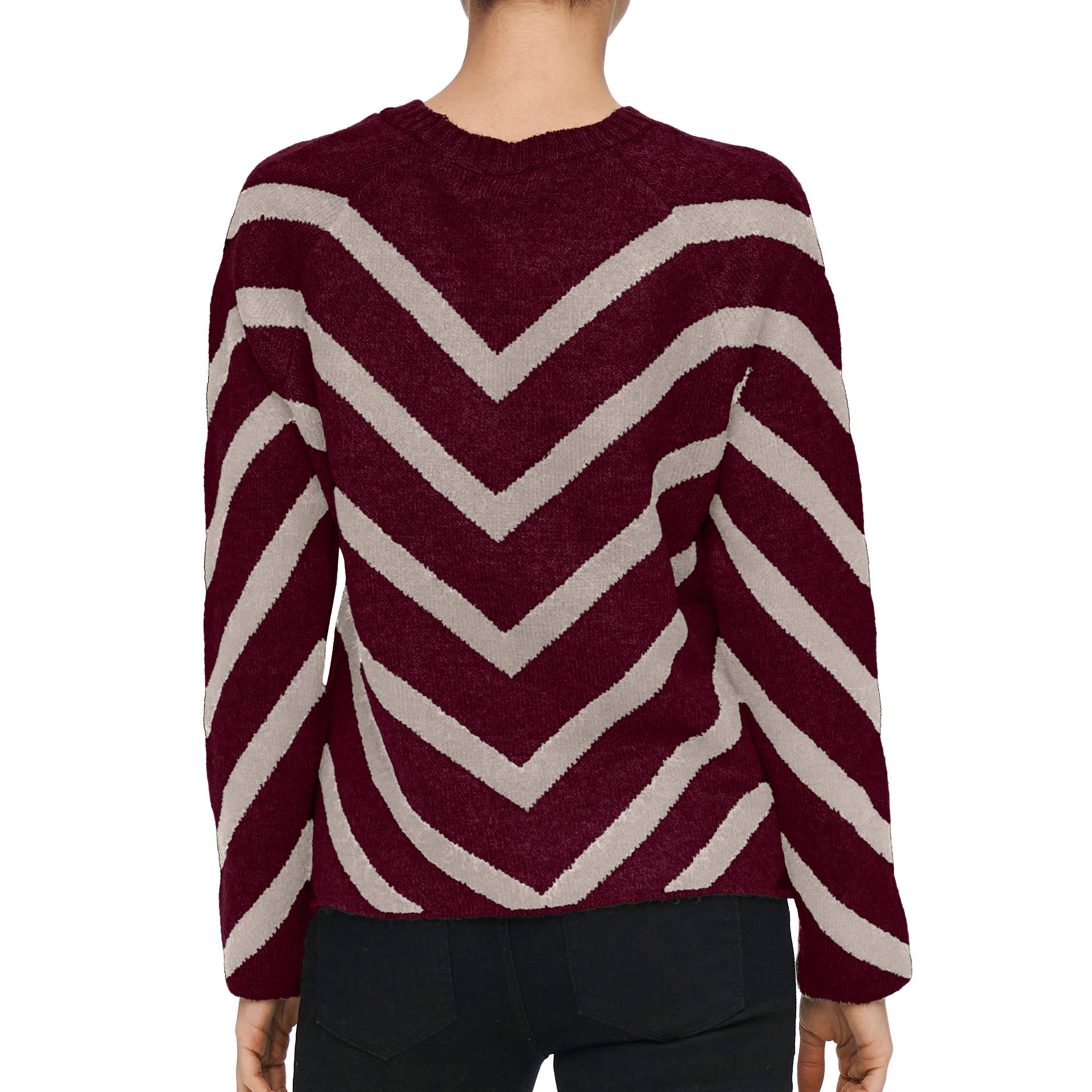 Only Camisola Eliza Knt Zinfandel Whitecap Gray