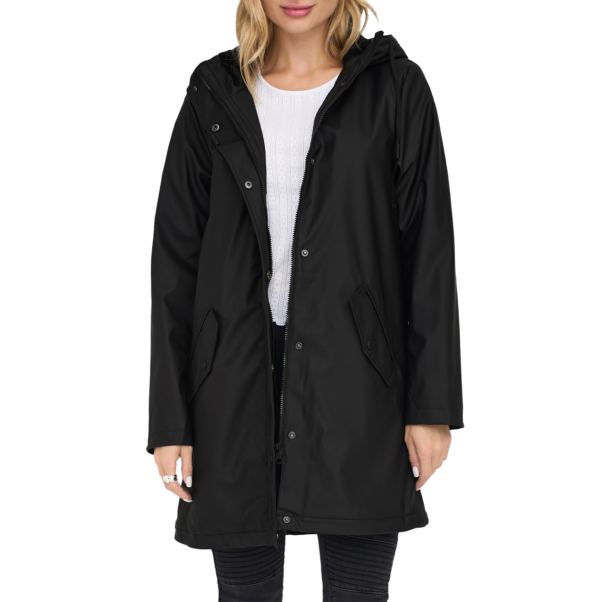 Only Casaco Sally Otw Black Teddy