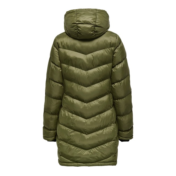 Only Casaco Tahia Lw Quilted Otw Beech Lining Black