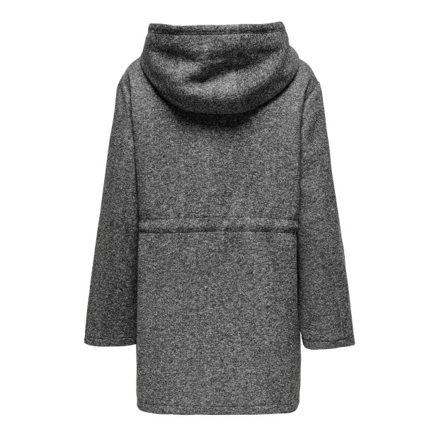 Only Casaco Sedona Light Hood Otw Dark Grey Melange