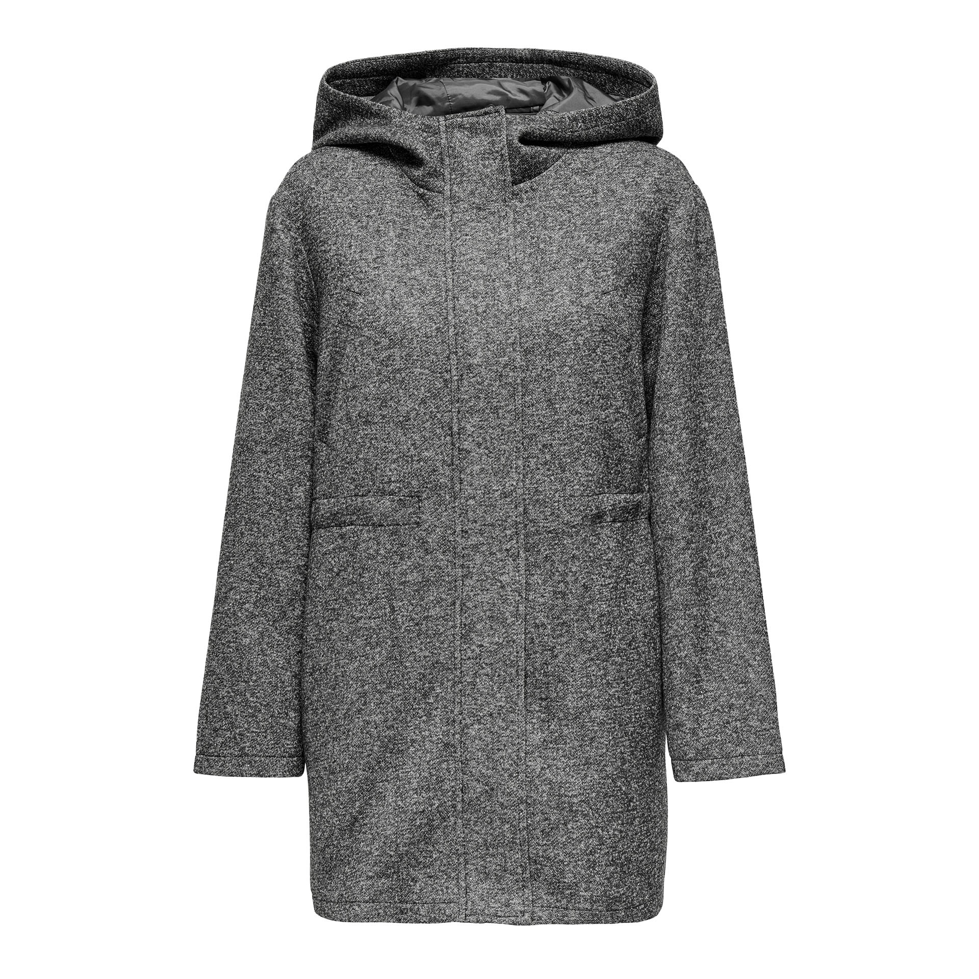 Only Casaco Sedona Light Hood Otw Dark Grey Melange