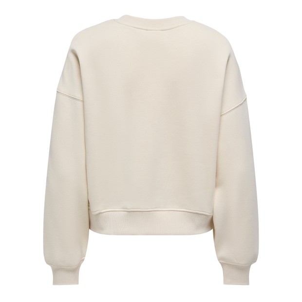 Only  Camisola Best  Print Crew Neck Swt Birc