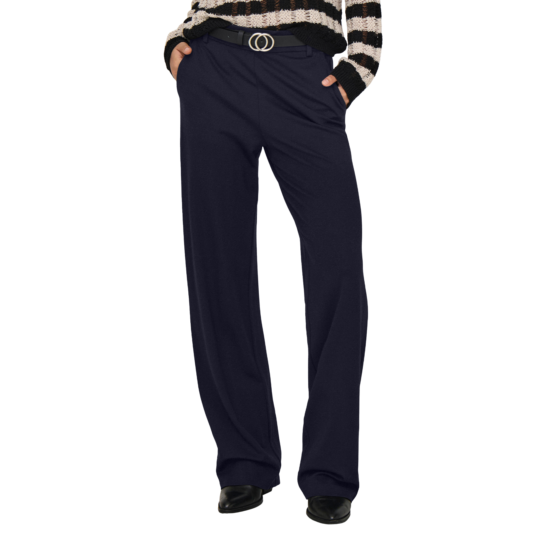 Only Calça Poptrash Mw Straight Pnt Night