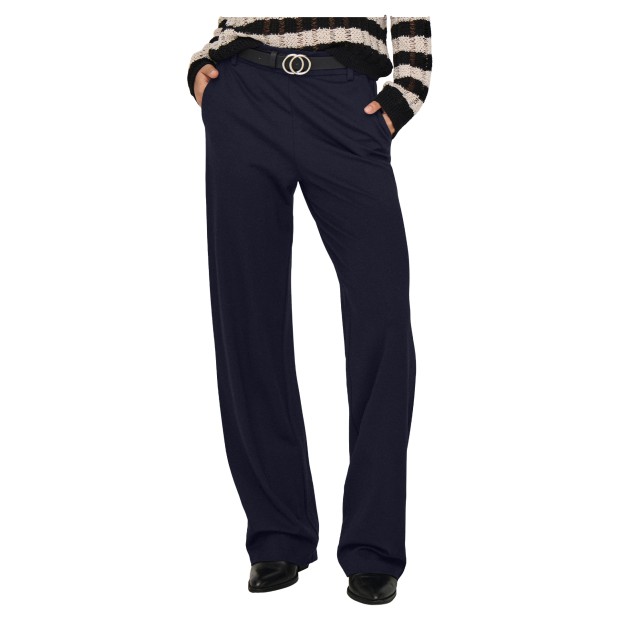 Only Calça Onlpoptrash Life Mw Straight Noos Night Sky