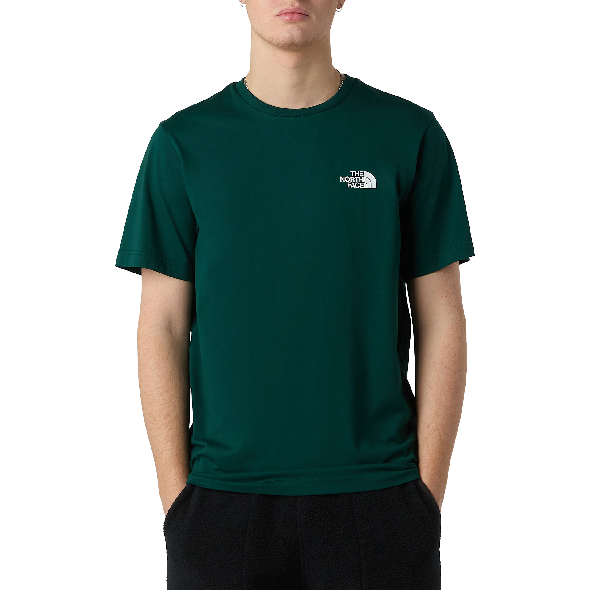 The North Face T-shirt M Simple Dome Hunter Green