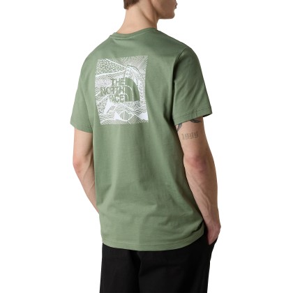 The North Face T-shirt M Box Nse Celebration Bark Mist