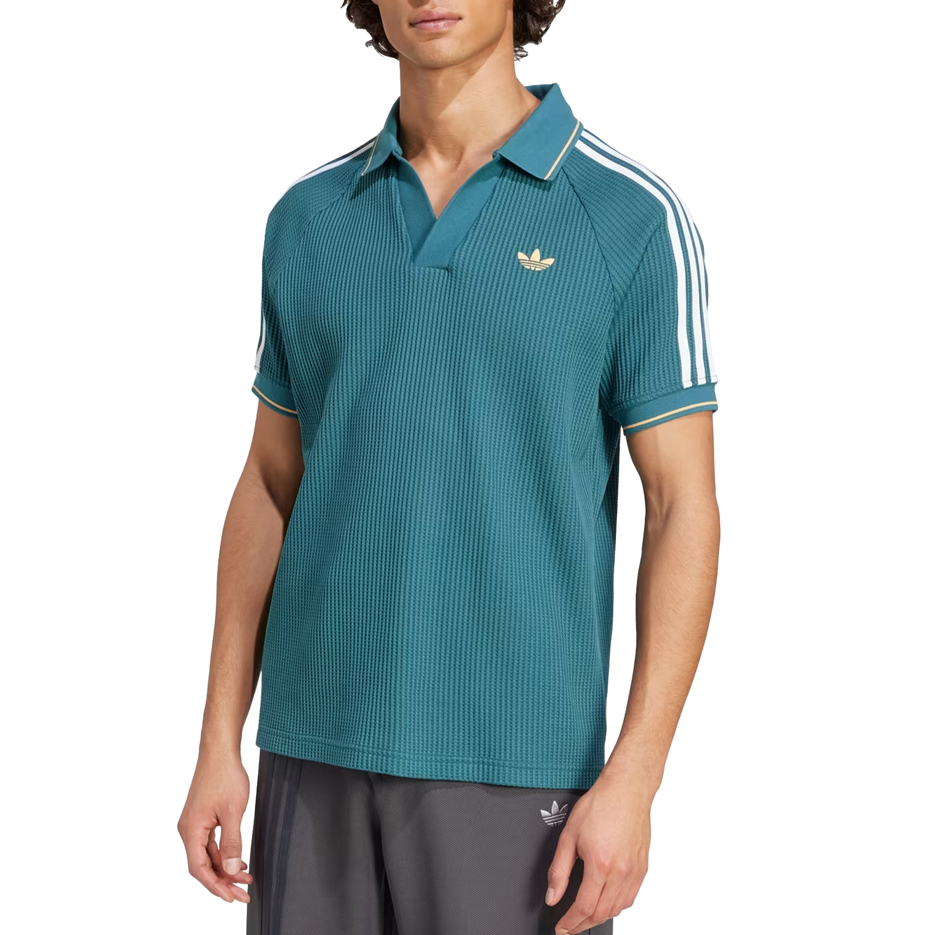 adidas Originals Polo Em Malha Green