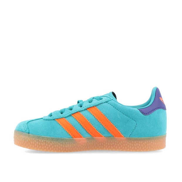 adidas Originals Gazelle Cf El C Pure Teal / Impact Orange / Collegiate Purple