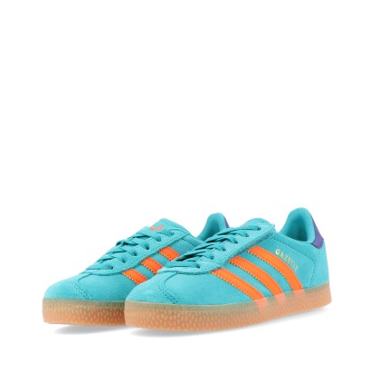 adidas Originals Gazelle Cf El C Pure Teal / Impact Orange / Collegiate Purple
