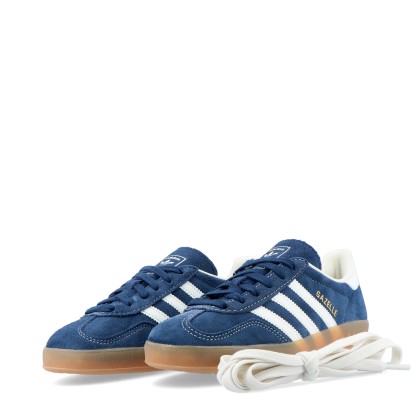 adidas Originals Gazelle Indoor Night Indigo / Off White / Gold Metallic