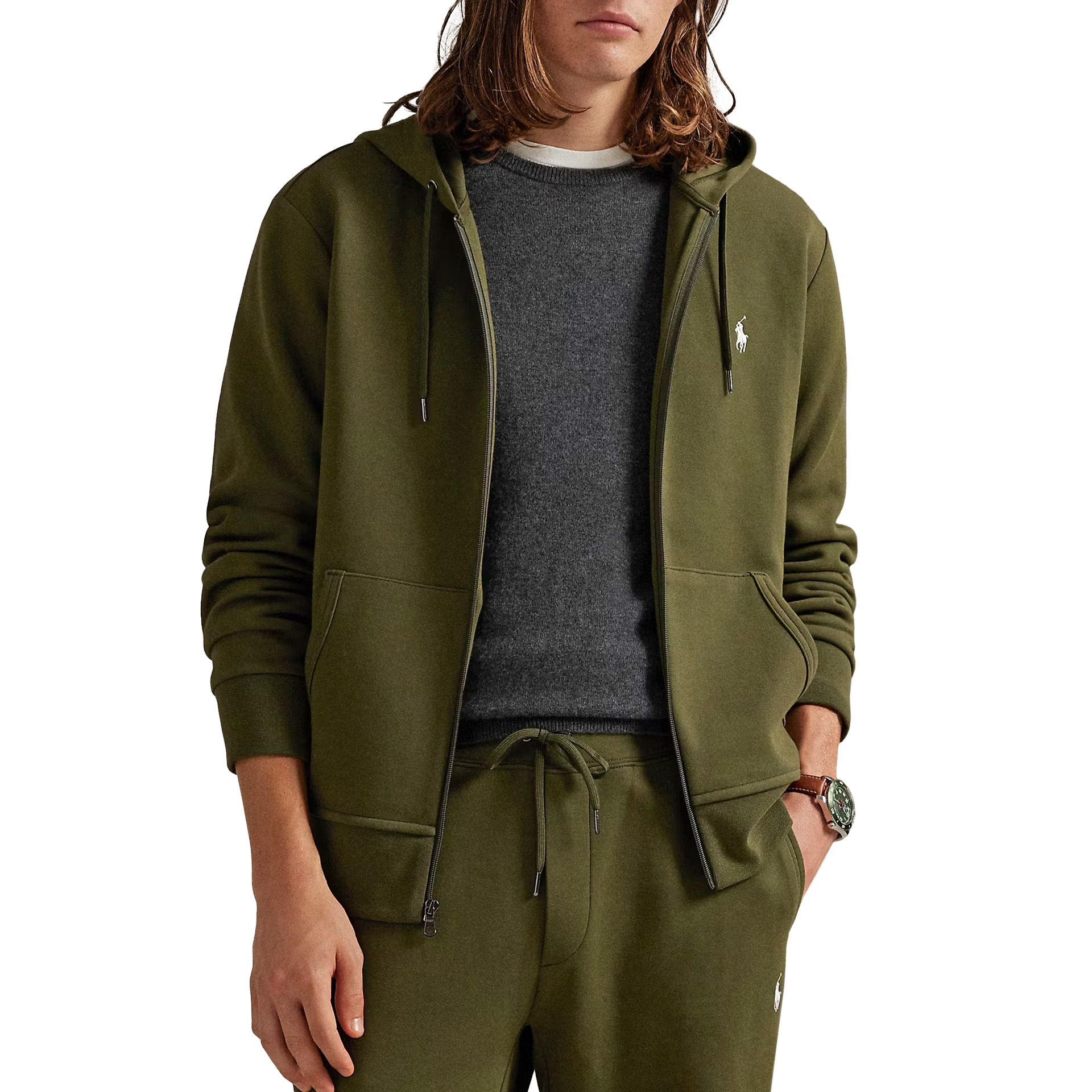 Polo Ralph Lauren Casaco 30/1 Double Knt Green