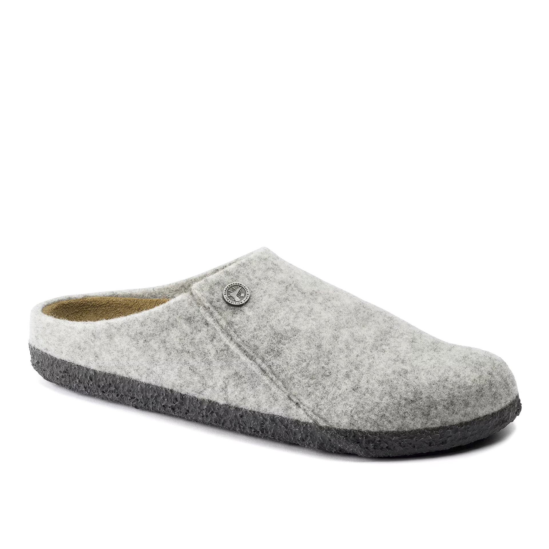Birkenstock Zermatt Felt Narrow Fit Light Gray
