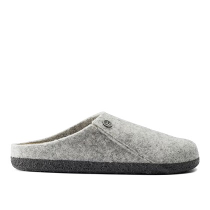 Birkenstock Zermatt Felt Narrow Fit Light Gray