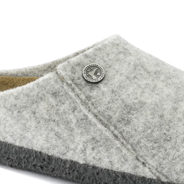 Birkenstock Zermatt Felt Narrow Fit Light Gray