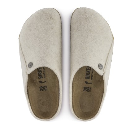Birkenstock Zermatt Felt Narrow Fit Ecru