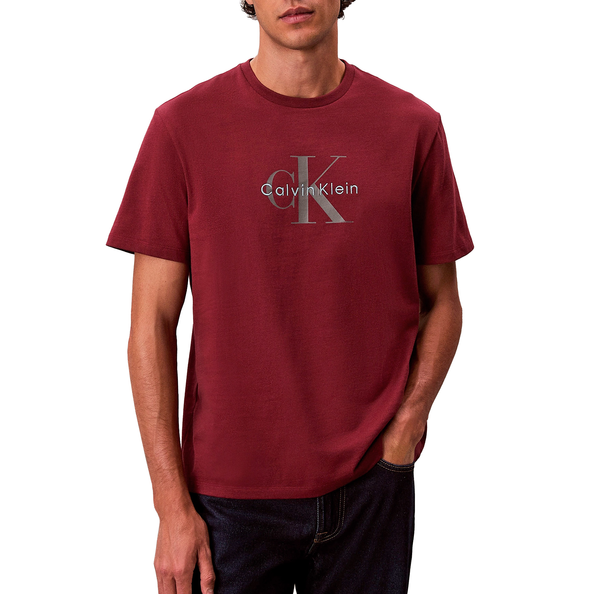Calvin Klein T-shirt Hero Monologo 20s Red