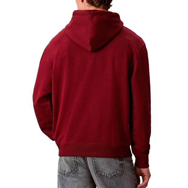 Calvin Klein Sweat 350terry Eu Whsl Badge Red