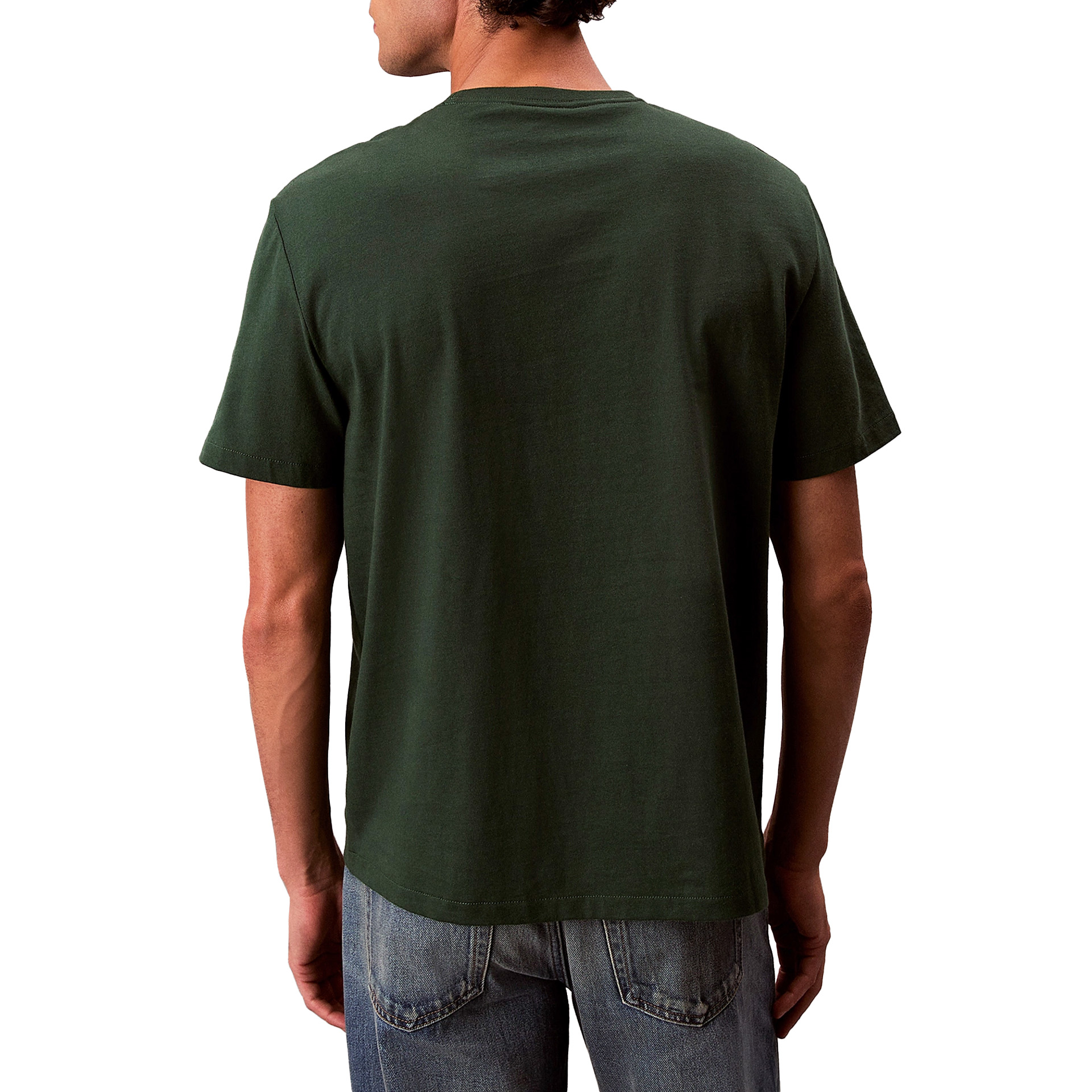 Calvin Klein T-shirt Easy Monogram Green