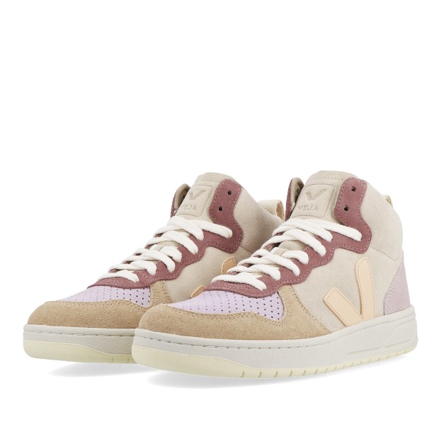 Veja V-15 Suede Multico Peach