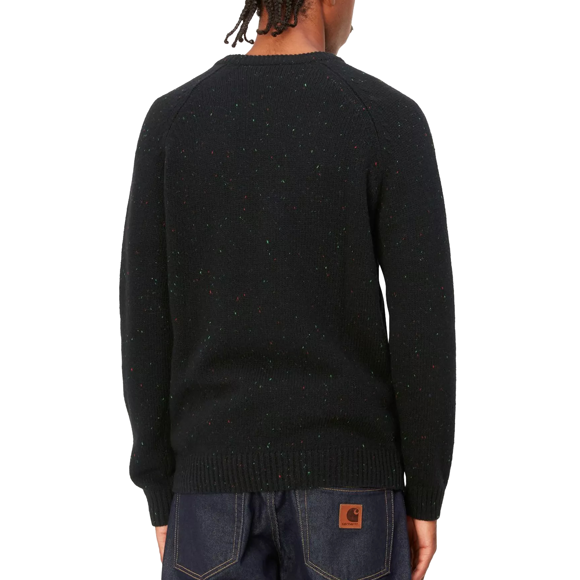 Carhartt Wip Sweat Anglistic Speckled Black