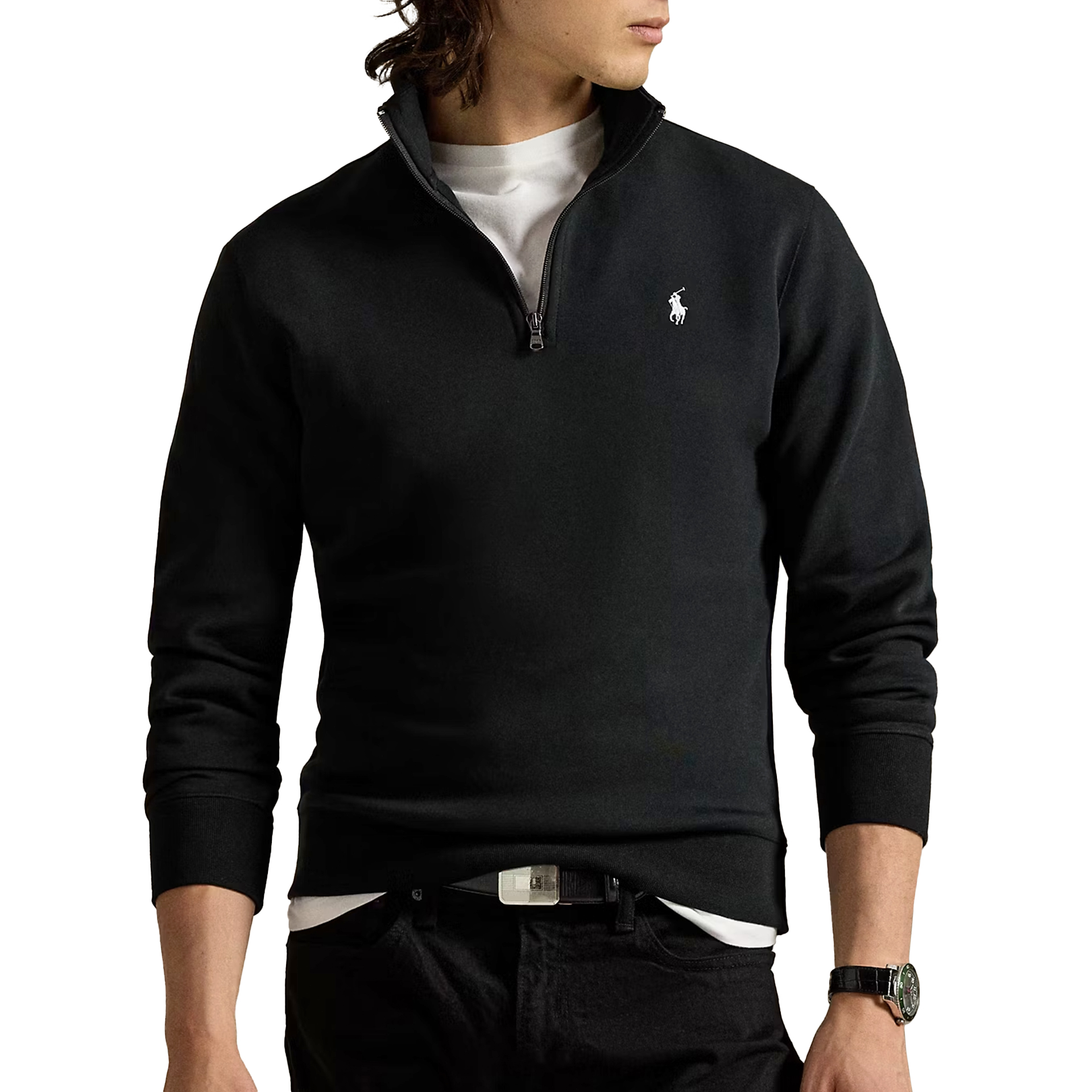 Polo Ralph Lauren Sweat 30/1 Double Knt Black